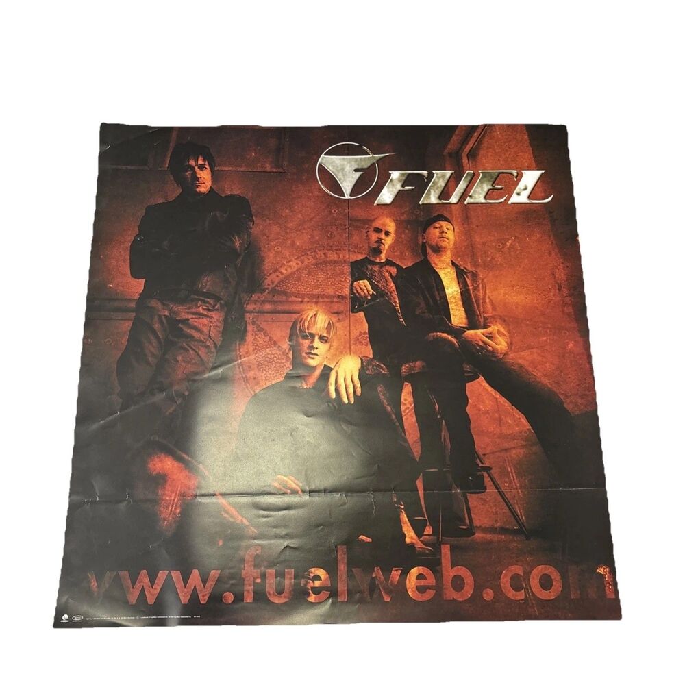 Fuel 2000 Two-Sided Promo‎ Poster Something Like Human  24x24"